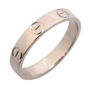 CARTIER 18k Silver Love Ring